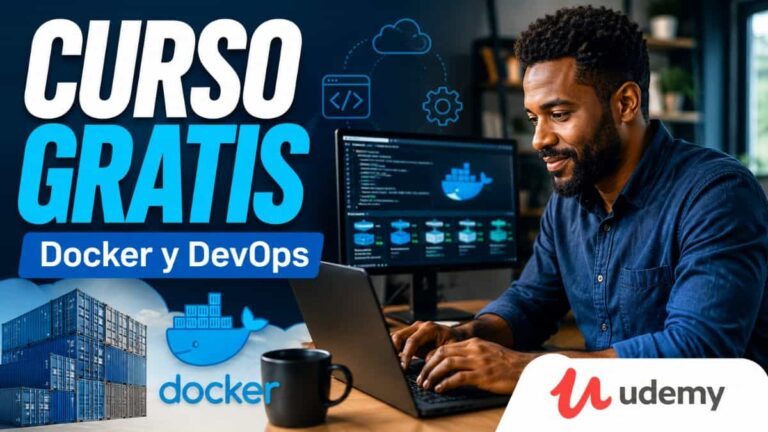 Curso gratuito de Docker y DevOps en Udemy paso a paso