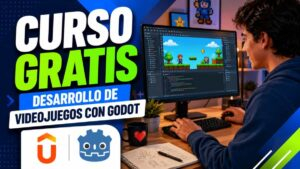 Curso gratis de Godot en Udemy para crear videojuegos desde cero
