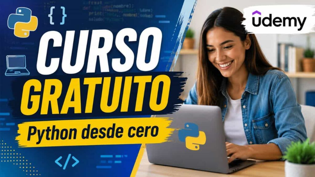 Nuevo curso gratuito de Python en español para aprender desde cero