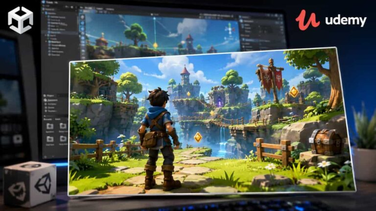 Curso gratuito de Unity en Udemy para comenzar desde cero