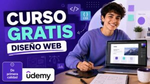 Curso gratuito de diseño web en Udemy para crear mejores sitios