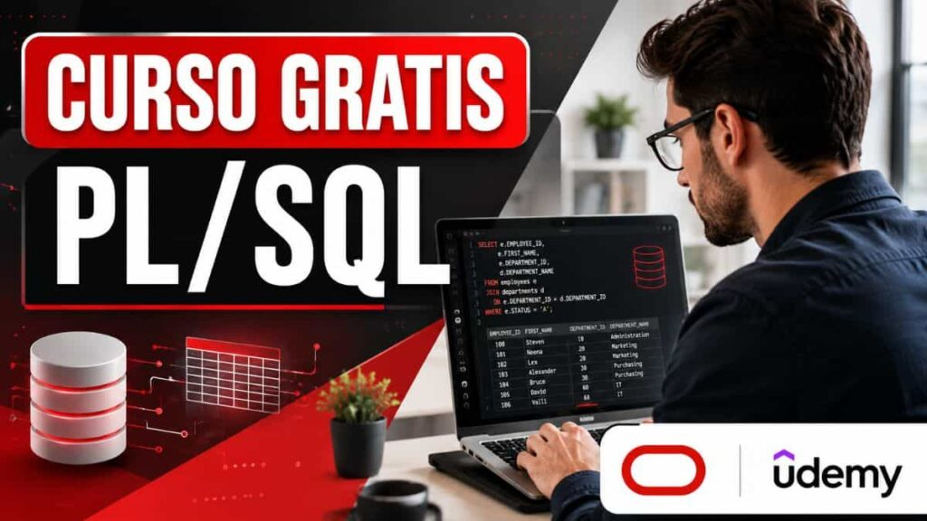 Curso gratis de PL/SQL en Udemy para optimizar Oracle