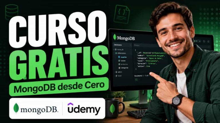 Curso gratis de MongoDB en Udemy desde cero