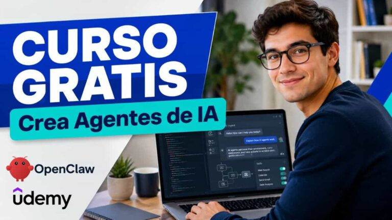 OpenClaw IA con un curso gratuito de Udemy paso a paso