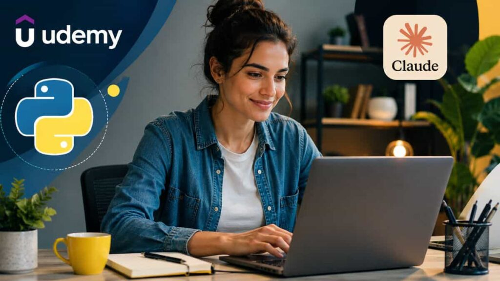 Curso de Python en Udemy para crear proyectos con IA