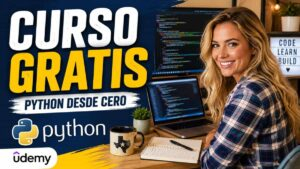 Curso gratuito de Python en Udemy para empezar desde cero