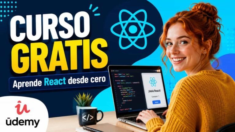 Curso gratis de React para aprender desde cero paso a paso