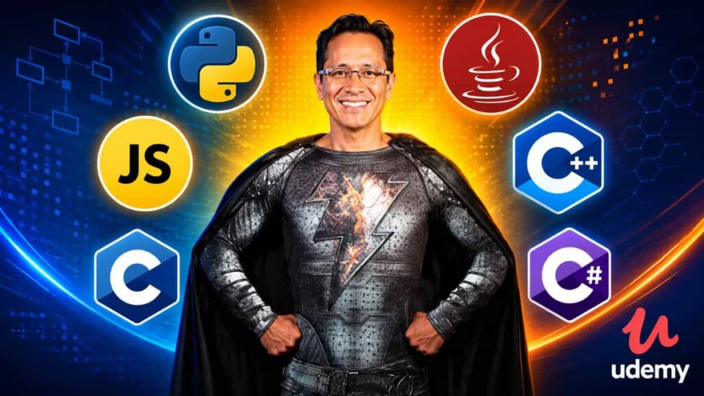Curso de lógica de programación en Udemy para principiantes