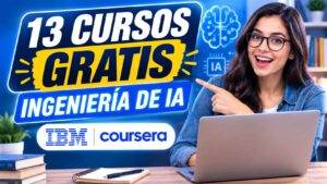 Certificado de Ingeniería de IA de IBM: 13 cursos en Coursera
