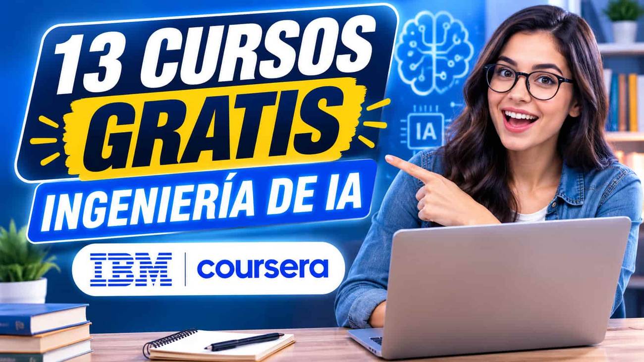 13 cursos, proyectos y certificado: Así es el programa de inteligencia artificial de IBM que puedes tomar GRATIS