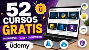 52 cursos de Udemy están gratis: este autor los puso al 100% de descuento