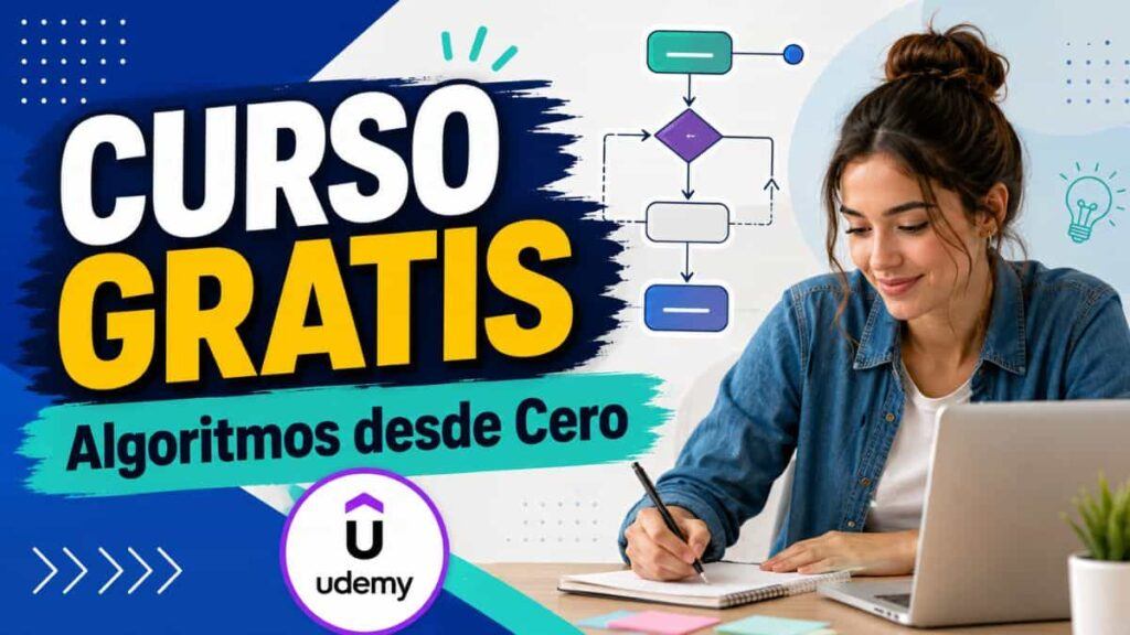Algoritmos desde cero con un curso gratuito de Udemy