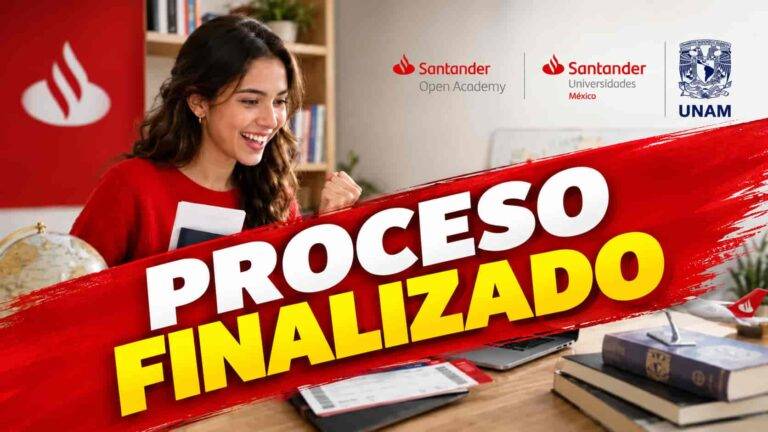Beca Santander UNAM 2027: Hasta $140,000 para estudiar fuera [Proceso Finalizado]