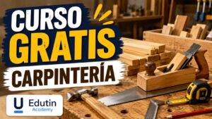 Curso de carpintería gratis online para aprender desde casa