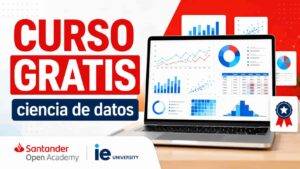 Curso gratis de Ciencia de Datos de Santander con certificado