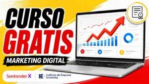 Curso gratis de marketing digital de Santander con certificado