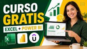 Udemy ofrece gratis un curso de Excel y Power BI