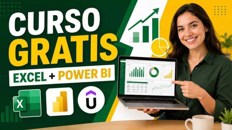 Udemy ofrece gratis un curso de Excel y Power BI