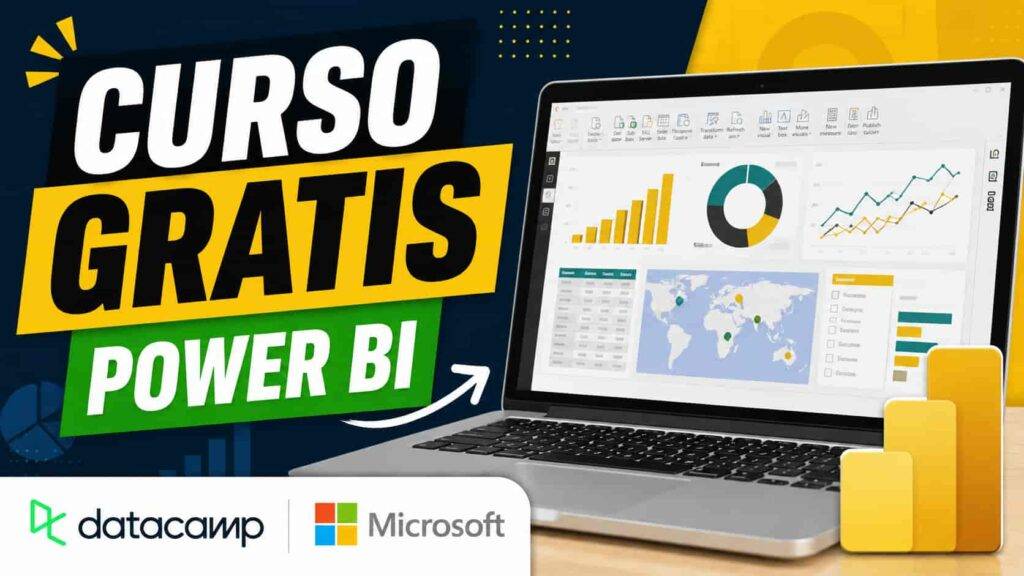 Curso de Power BI gratis en DataCamp para principiantes
