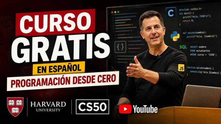 Curso de programación de Harvard gratis y en español