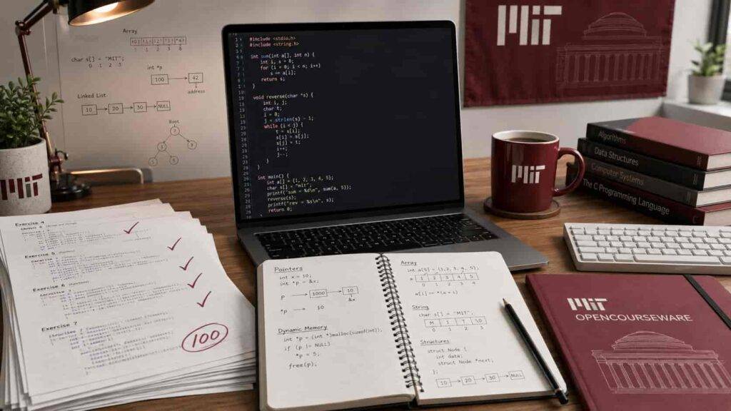 Ejercicios de programación en C gratis del MIT