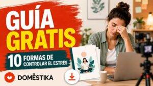 Guía gratis de Domestika para controlar el estré