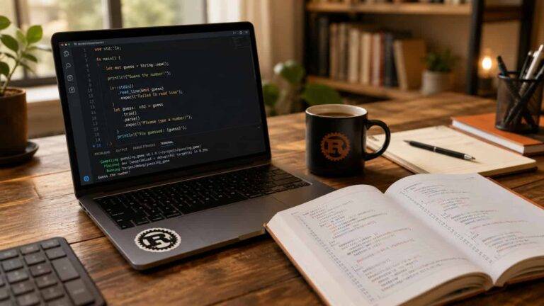 Libro oficial de Rust gratis con proyectos prácticos