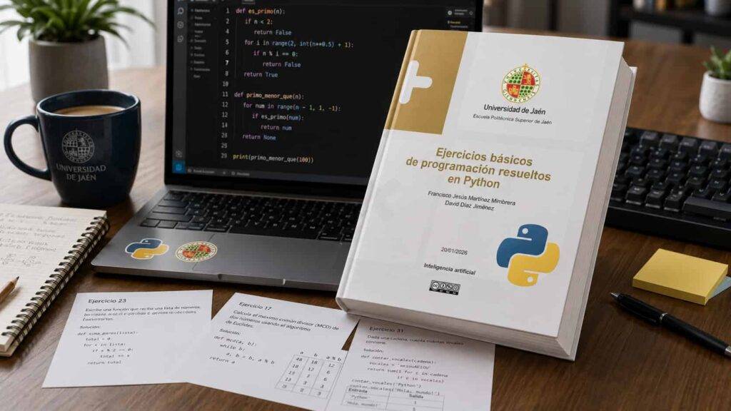 Manual de Python gratis con 99 ejercicios resueltos