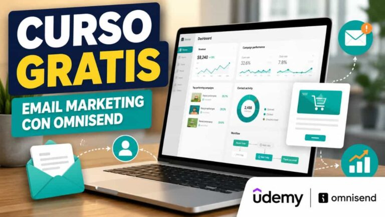 Automatiza tu email marketing con este curso gratis de Udemy