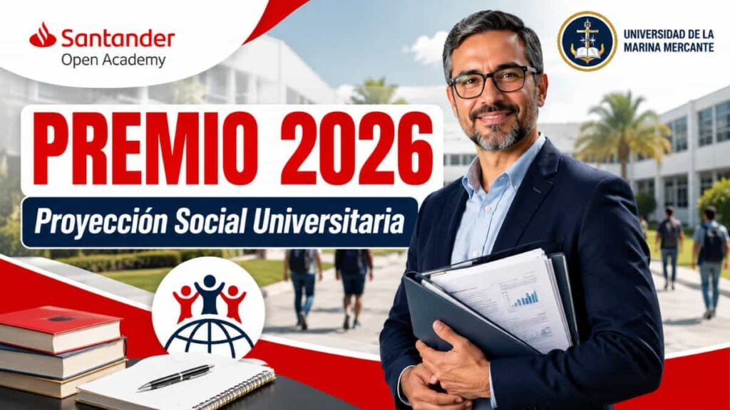 Beca Premio Estímulo a la Proyección Social Universitaria 2026