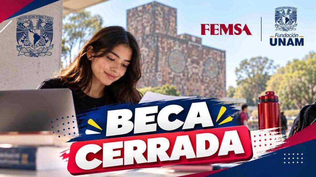 Puedes recibir $1,000 al mes con la Beca Femsa [Beca Cerrada]