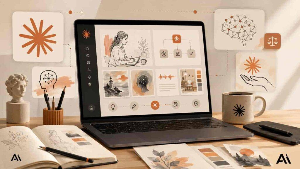 Curso gratis de Anthropic sobre IA para trabajo creativo