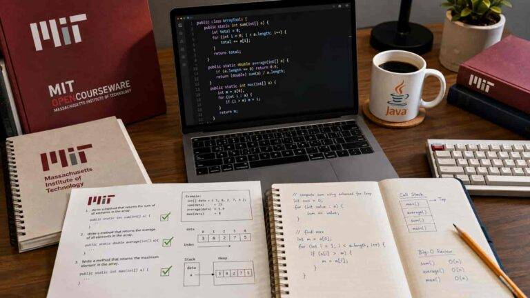 MIT ofrece ejercicios gratis de Java para practicar programación