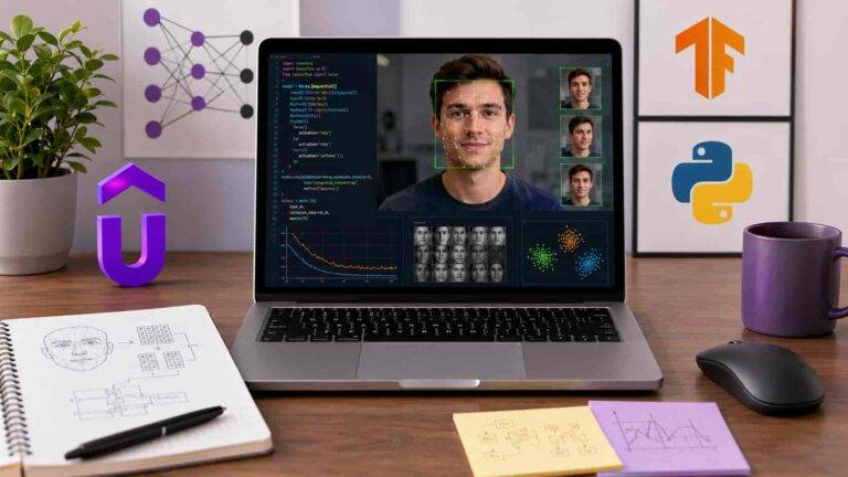 Curso gratis de reconocimiento facial con TensorFlow y Python en Udemy