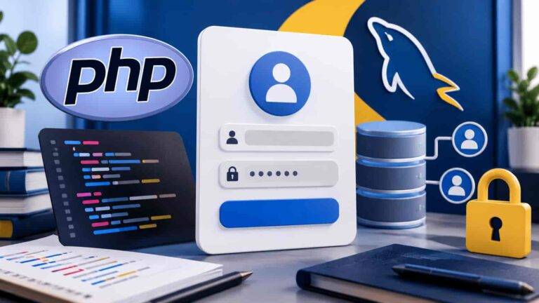 Este curso gratis en español te enseña a crear un login con PHP