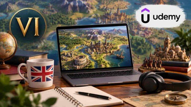 Este curso gratuito de Udemy te ayuda a practicar inglés hasta nivel B1