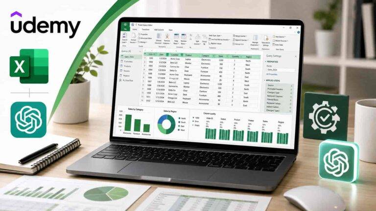 El 50% de los que toman este curso gratis de Power Query, son la mitad