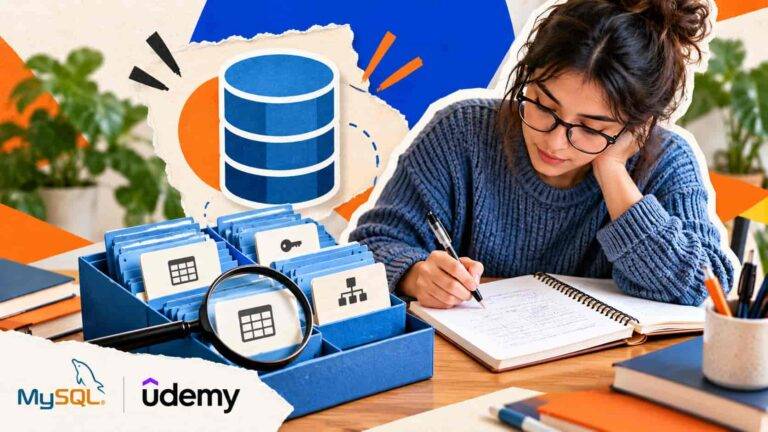 Curso gratis de MySQL para principiantes en Udemy