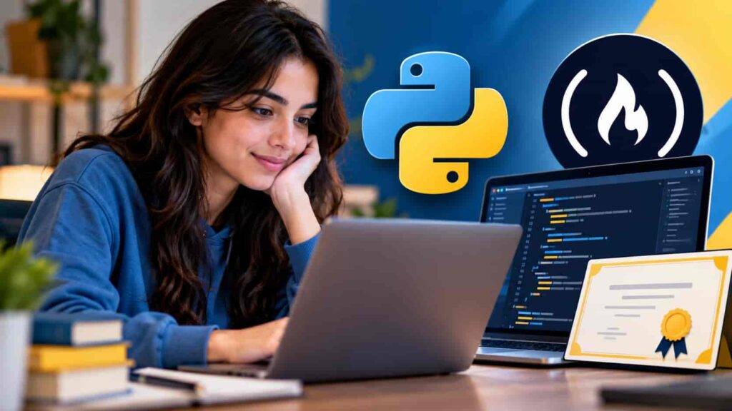 freeCodeCamp lanza certificación de Python gratis con examen y proyectos