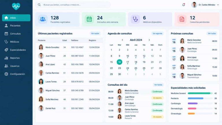 Curso gratis de Bee Framework para crear un sistema médico con PH