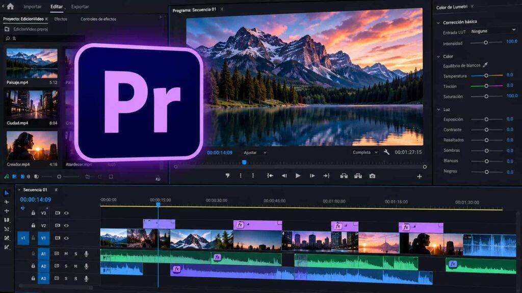 Curso gratis de Adobe Premiere para principiantes