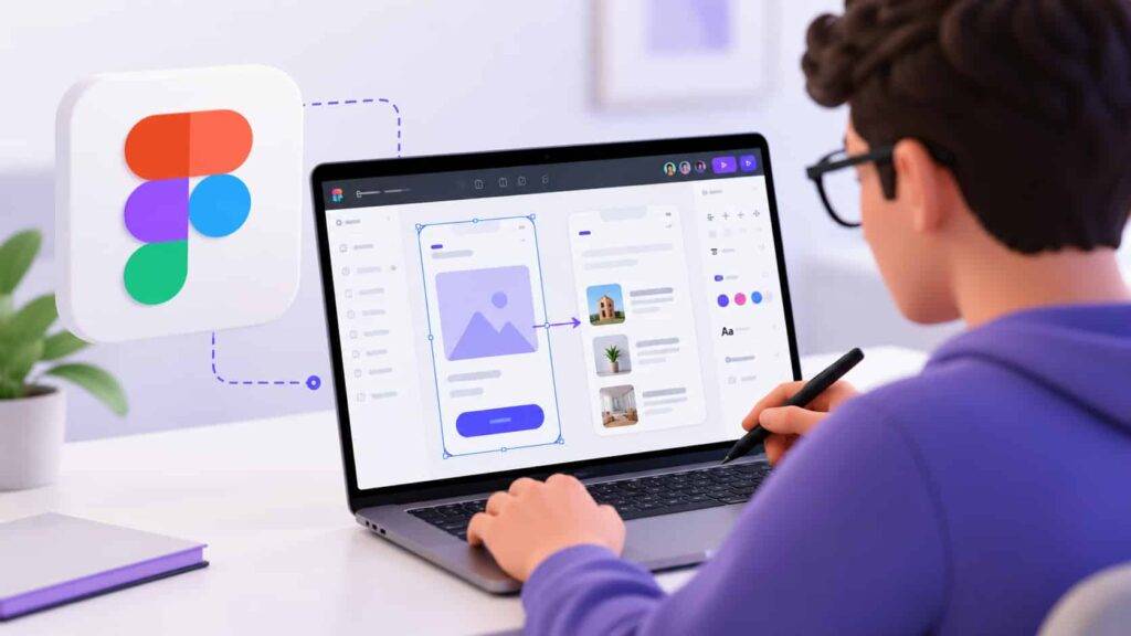 Curso gratuito de Figma 2026 para diseñar interfaces y prototipos