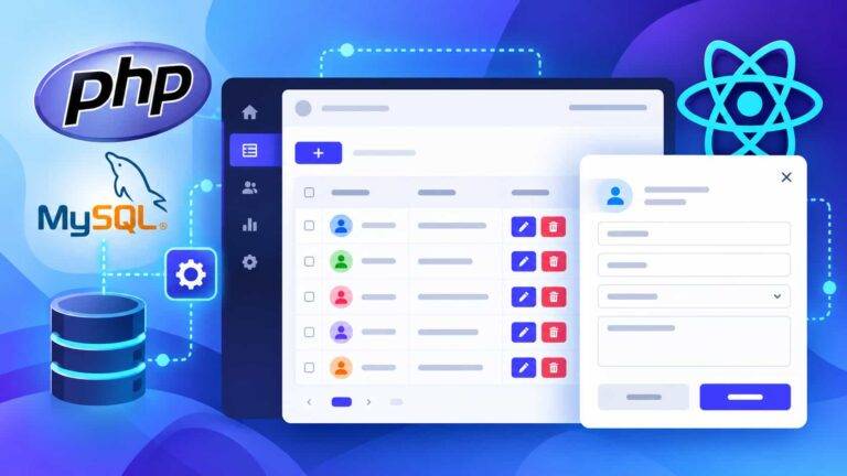 Curso gratis de PHP y React JS para crear una aplicación Full-Stack