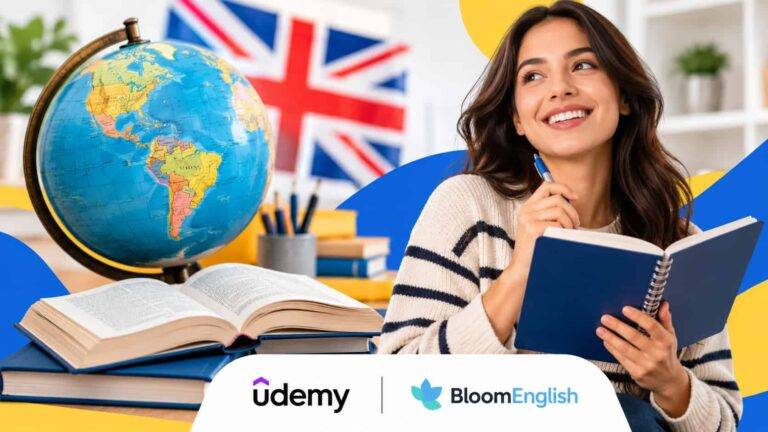 Curso gratis de inglés A1.2 en Udemy: 19 clases prácticas